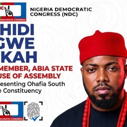 Ohafia South: For too long, Our State Assembly seat has been treated like a title instead of a service.