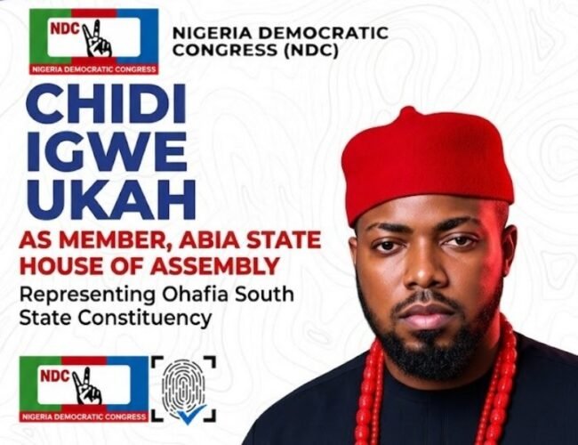 Ohafia South 2027: Chidi Igwe Ukah Opens A New Chapter