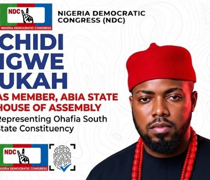 Ohafia South: For too long, Our State Assembly seat has been treated like a title instead of a service.