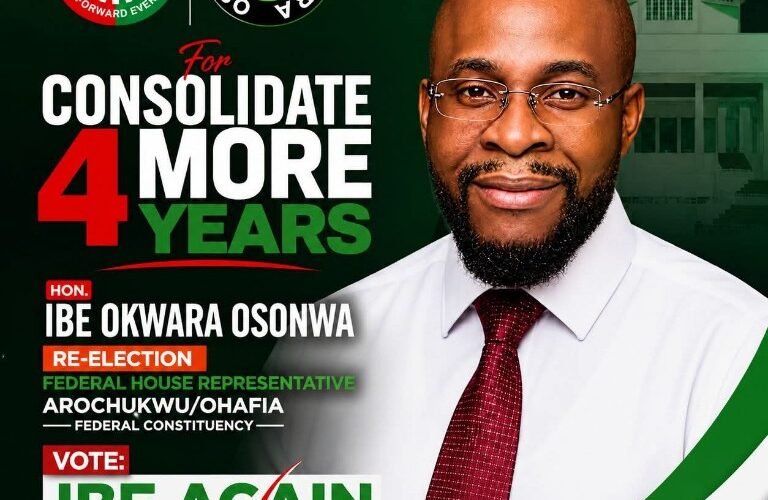 Why Arochukwu/Ohafia Should Rally Behind Hon. Ibe Okwara Osonwa
