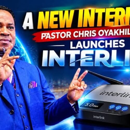 Pastor Chris Oyakhilome Unveils ‘Interlink’, Says It Could Rival The Internet
