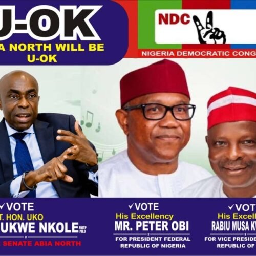 UKO NKOLE: Re-Valedictory Speech Of An Unrivaled Former Legislator; Arochukwu/Ohafia Federal Constituency