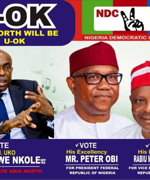 UKO NKOLE: Re-Valedictory Speech Of An Unrivaled Former Legislator; Arochukwu/Ohafia Federal Constituency