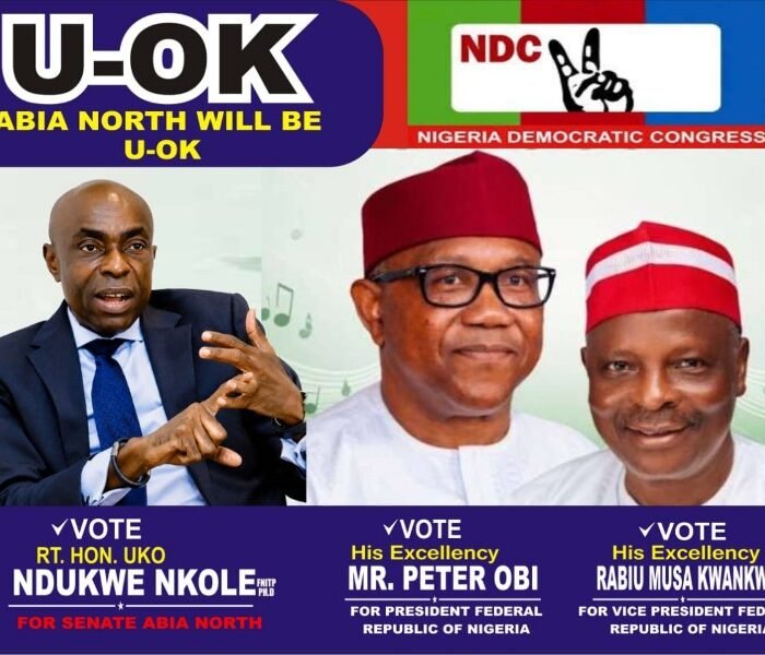 UKO NKOLE: Re-Valedictory Speech Of An Unrivaled Former Legislator; Arochukwu/Ohafia Federal Constituency