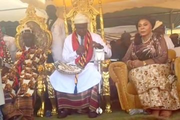 Tabitha Attends Inyom Aro Mass Rally; Hails Eze Aro For Uniting Aro Women!
