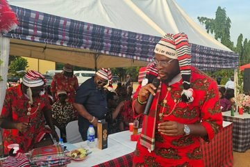 Elu Ohafia Community Honours Hon. Ibe Okwara Osonwa At 2026 New Yam Festival In Abuja