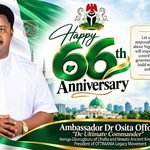 Nigeria At 66, Osita Offor Calls For National Unity, Intentional Development