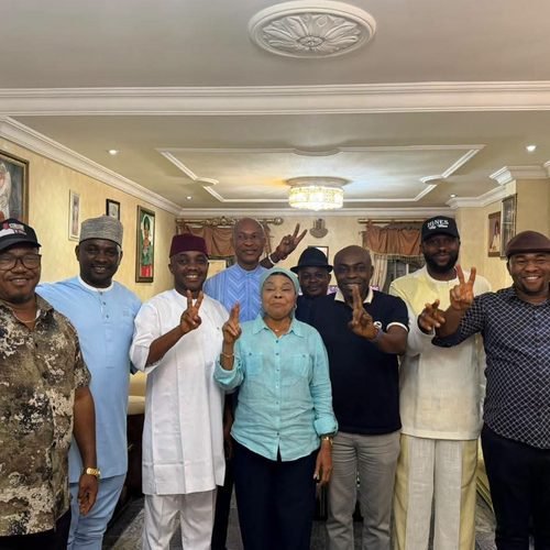Hon Ojigwe Joins NDC National Assembly Candidates At Strategic Meeting Hosted By Senator Nkechi Nwaogu In Abuja