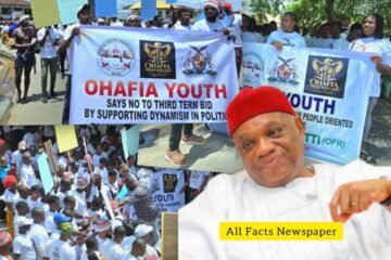 Abia North: Ohafia youths reject Orji Kalu’s 3rd term ambition, disown “IPOB enclave” label as D’Gov., Emetu rallies Support For LP