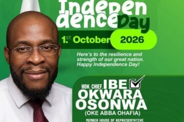 Nigeria At 66: Hon. Ibe  Okwara Osonwa Celebrates The Resilience Of  Nigerians