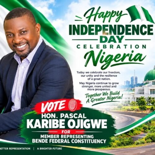 Nigeria @66: Hon. Pascal Karibe Ojigwe Felicitates With Nde Bende, Promises To Attract Quality Projects If Elected
